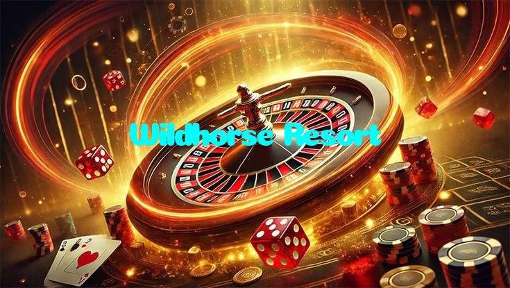 Wildhorse Resort casino presented on mobile device in Pakistan with slots and live games